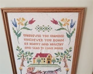 Vintage needlepoint