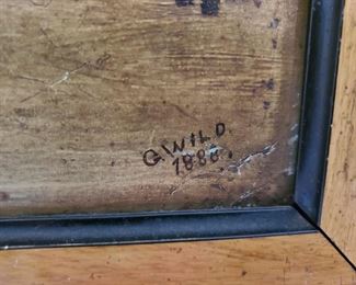 Antique paintings