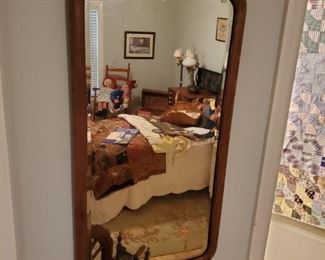 Antique wall mirrors
