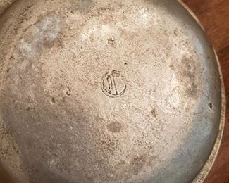 Antique pewter items
