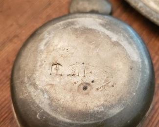 Antique pewter