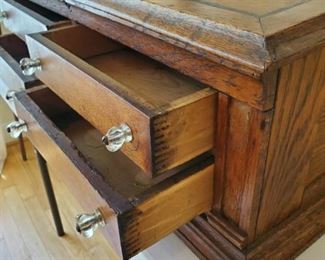 1800s antique travel desk
