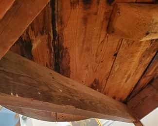 Bottom of the 1800s last Susan top table