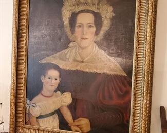 Large antique paintings