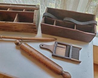 Antique boxes