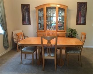 Oak Dining Room Set