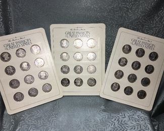 Sterling Coin Set 36 Coins
