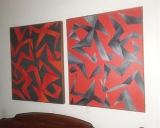 Original on canvas 
Artist Lawrence Jacobson 
