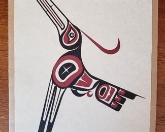 Limited edition Native art card