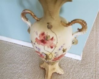 Upscale painted large vase
