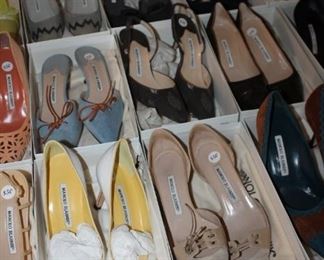 Manolo Blahnik women's shoes, size 6, 6.5, and a few 7s