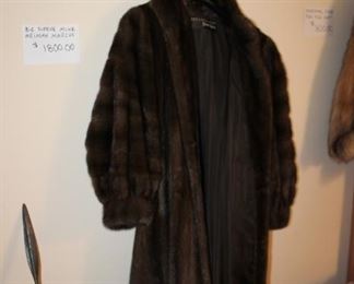 Neiman Marcus full length mink coat