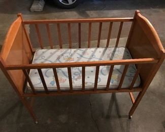 Small crib , great for playing baby dolls