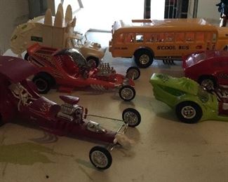 Vintage model cars