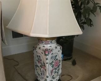 Oriental flair lamp.