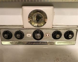 Vintage Frigidaire stove,