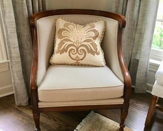Lot#24 Bombay & Co. Chair 250.00 (pillow not included)