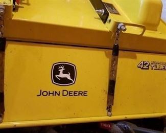 John Deere tiller