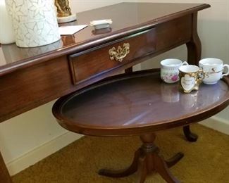 desk with side/coffee table