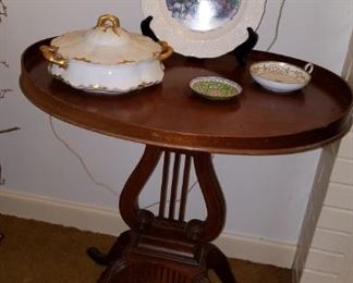 pair of these antique end tables