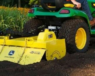 John Deere hydraulic tiller.  This is a stock picture. 