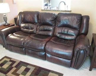 Leather Sofa Recliner