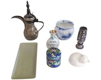 54. Group Lot of Decorative Objects