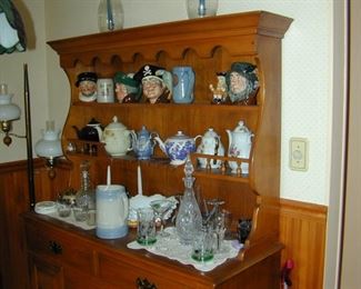 Crystal & Royal Doulton Toby Mugs