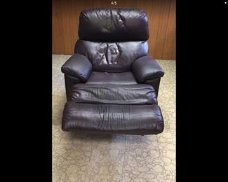 Lane ultrassage massage leather recliner