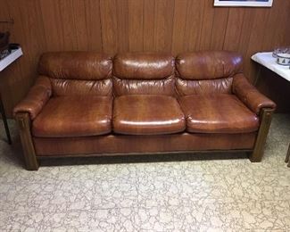 Vinyl sleeper sofa