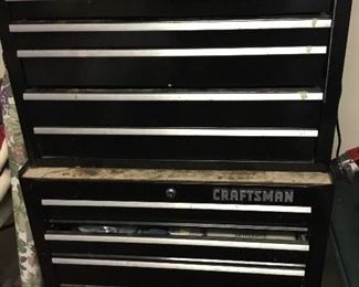 Garage - large Craftsman tool box