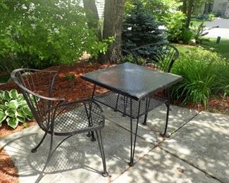 SEATING FOR 2 PATIO SET