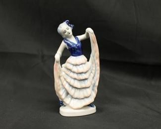 Occupied Japan Dancing Woman