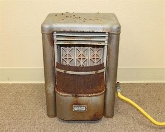 Vintage gas heater