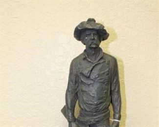 Cowboy statue