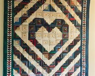 large micro mosaic quilt by Jean. so much detail , amazing