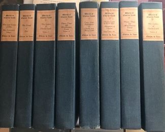 8 vol set The Works of Charles Lamb
