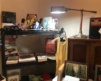 man room full of great vintage items