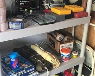 lots of tools and shop equipment