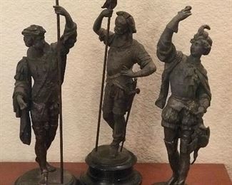 antique bronze statues