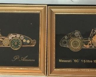 vintage decor made from watches