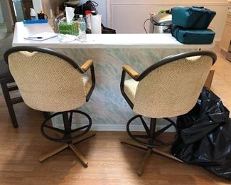 Matching bar stools $45 both 