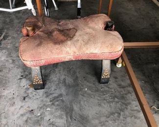 Very old saddle chair $15
