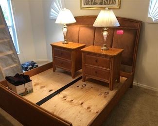 American built bed set king size $250