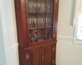 Henkel Harris corner cupboard