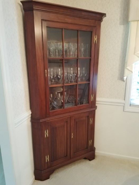 Henkel Harris corner cupboard