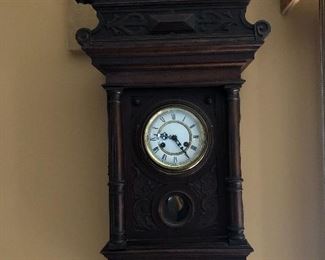 Antique wall clock
