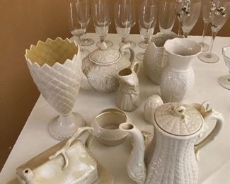 Belleek pottery 