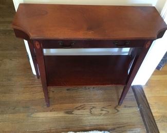 Antique inlaid table