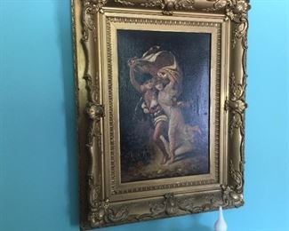 Antique oil on canvas